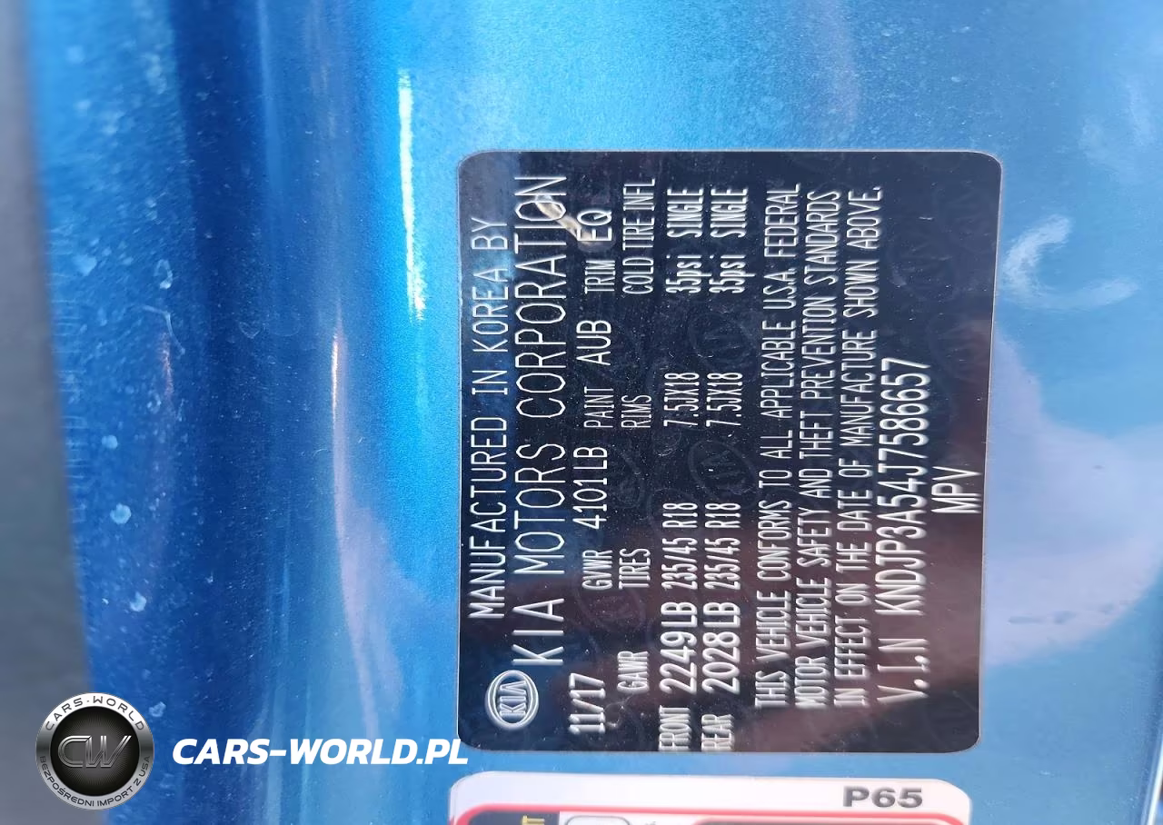 2018 Kia Soul + VIN:KNDJP3A54J7586657 - 13
