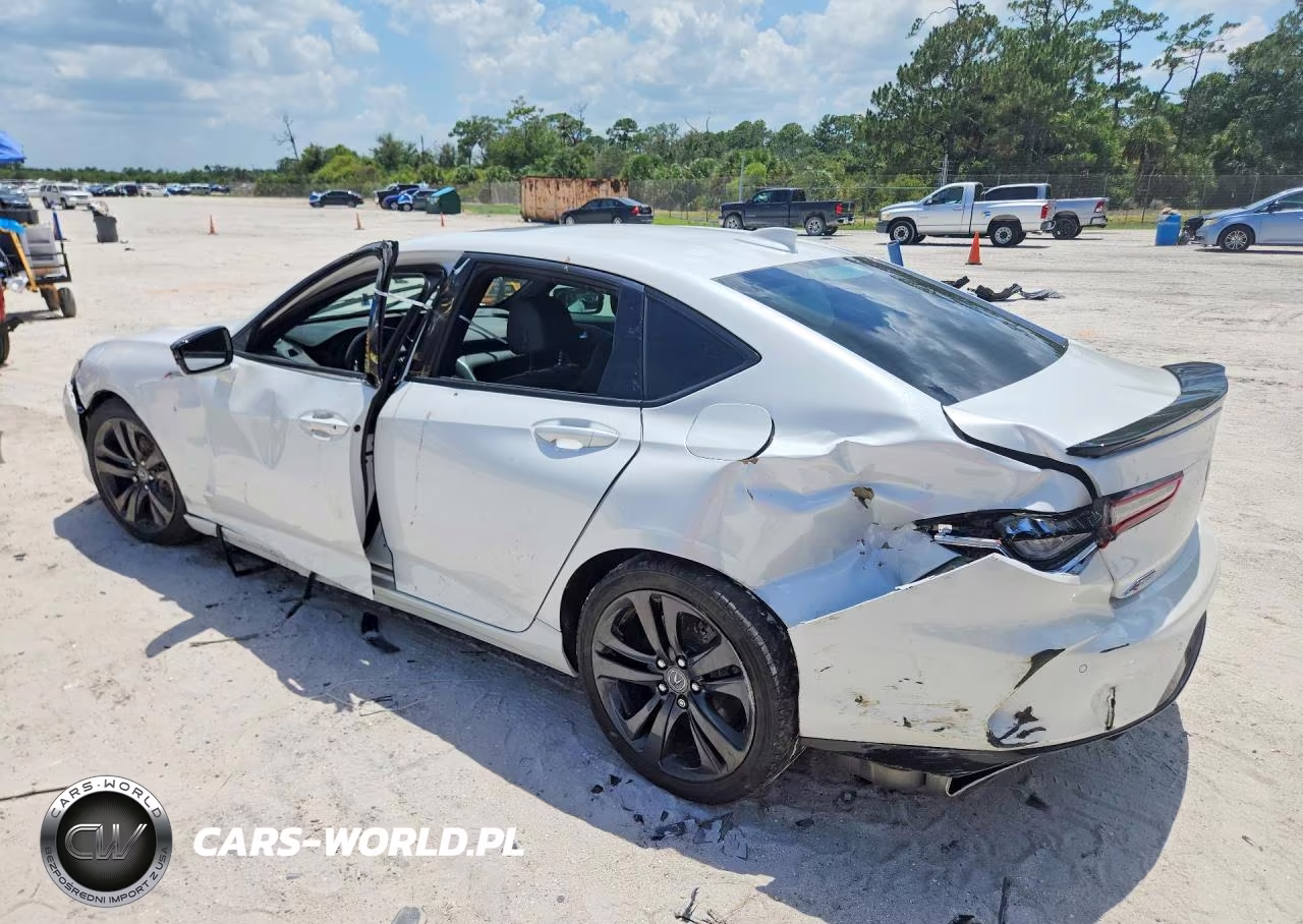 2021 Acura Tlx Tech A VIN:19UUB6F5XMA007766 - 2