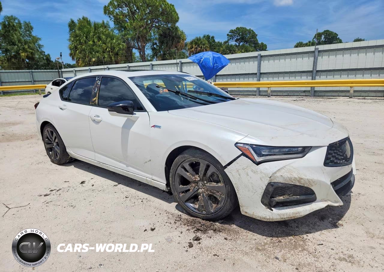 2021 Acura Tlx Tech A VIN:19UUB6F5XMA007766 - 4