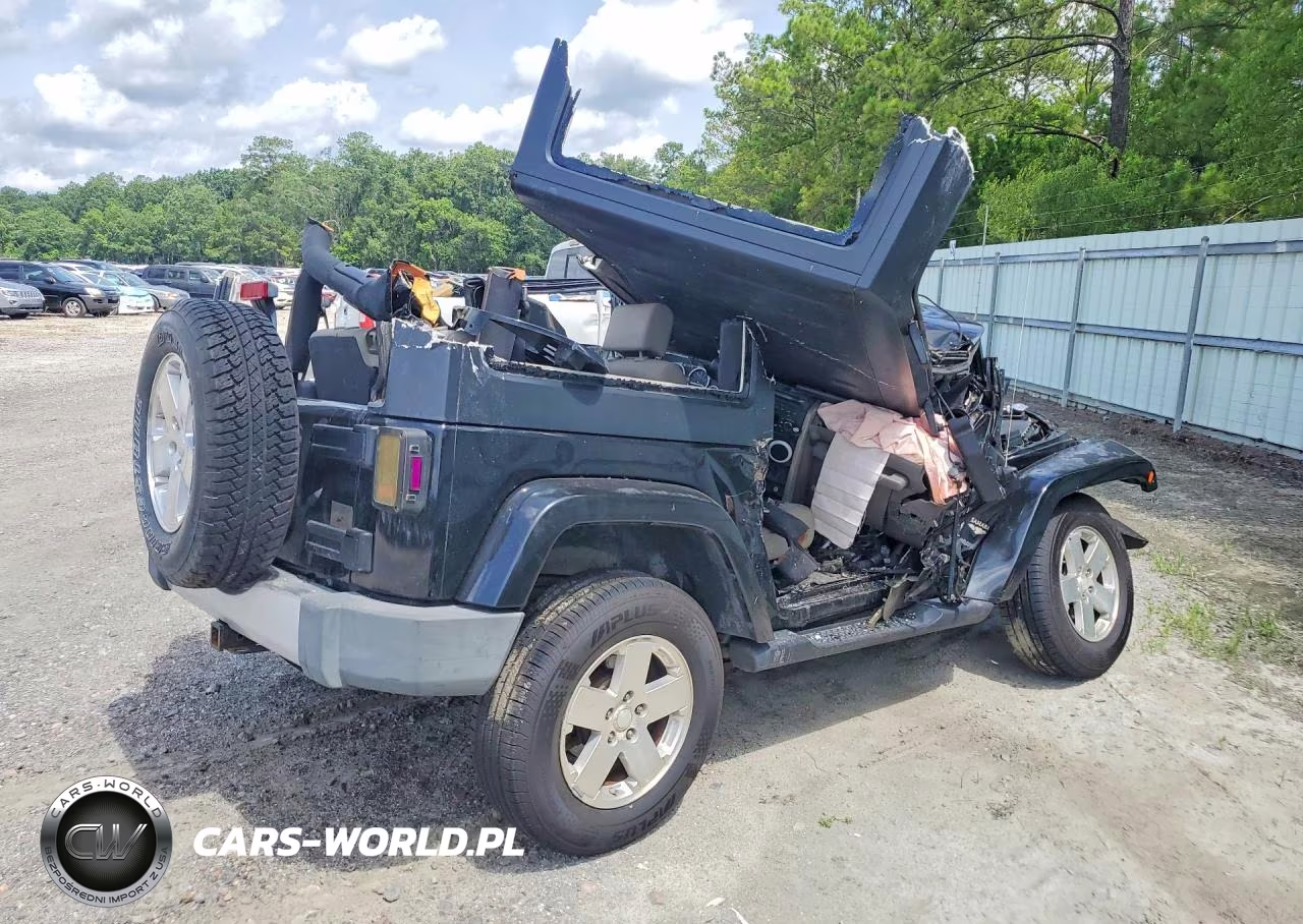 2008 Jeep Wrangler Sahara VIN:1J4FA54158L578378 - 3