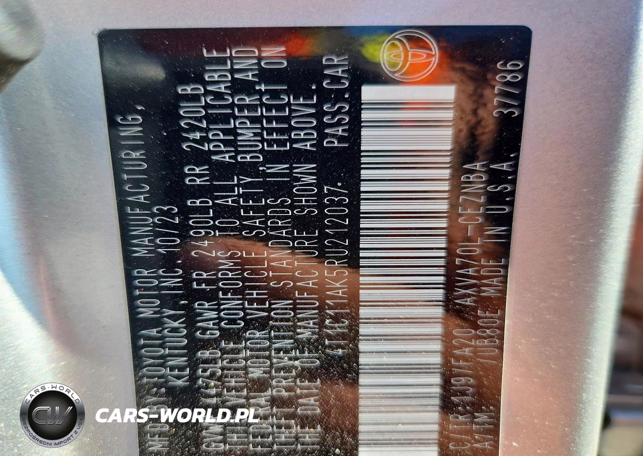 2024 Toyota Camry Le VIN:4T1C11AK5RU212037 - 13