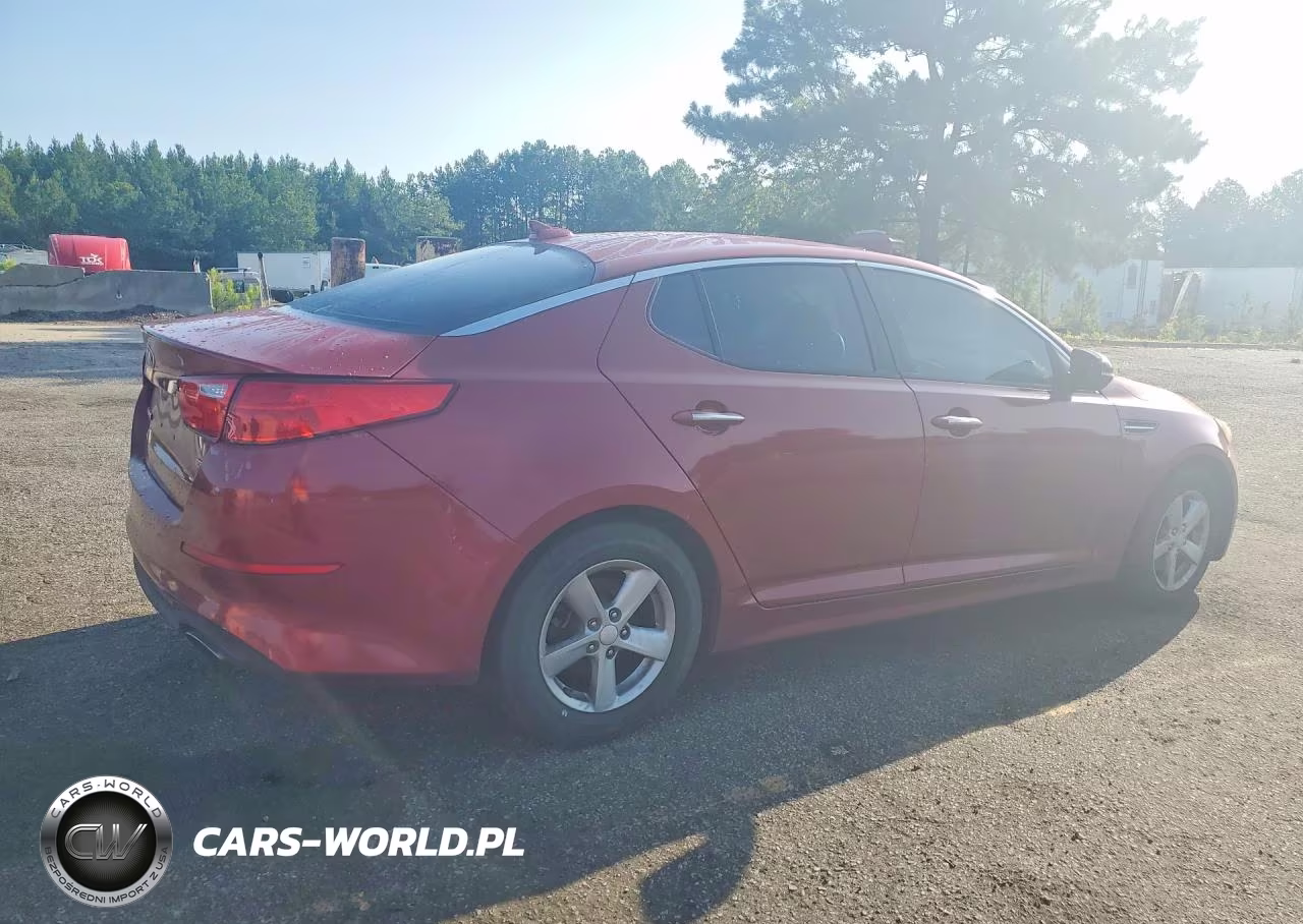 2015 Kia Optima Lx VIN:5XXGM4A74FG430580 - 3