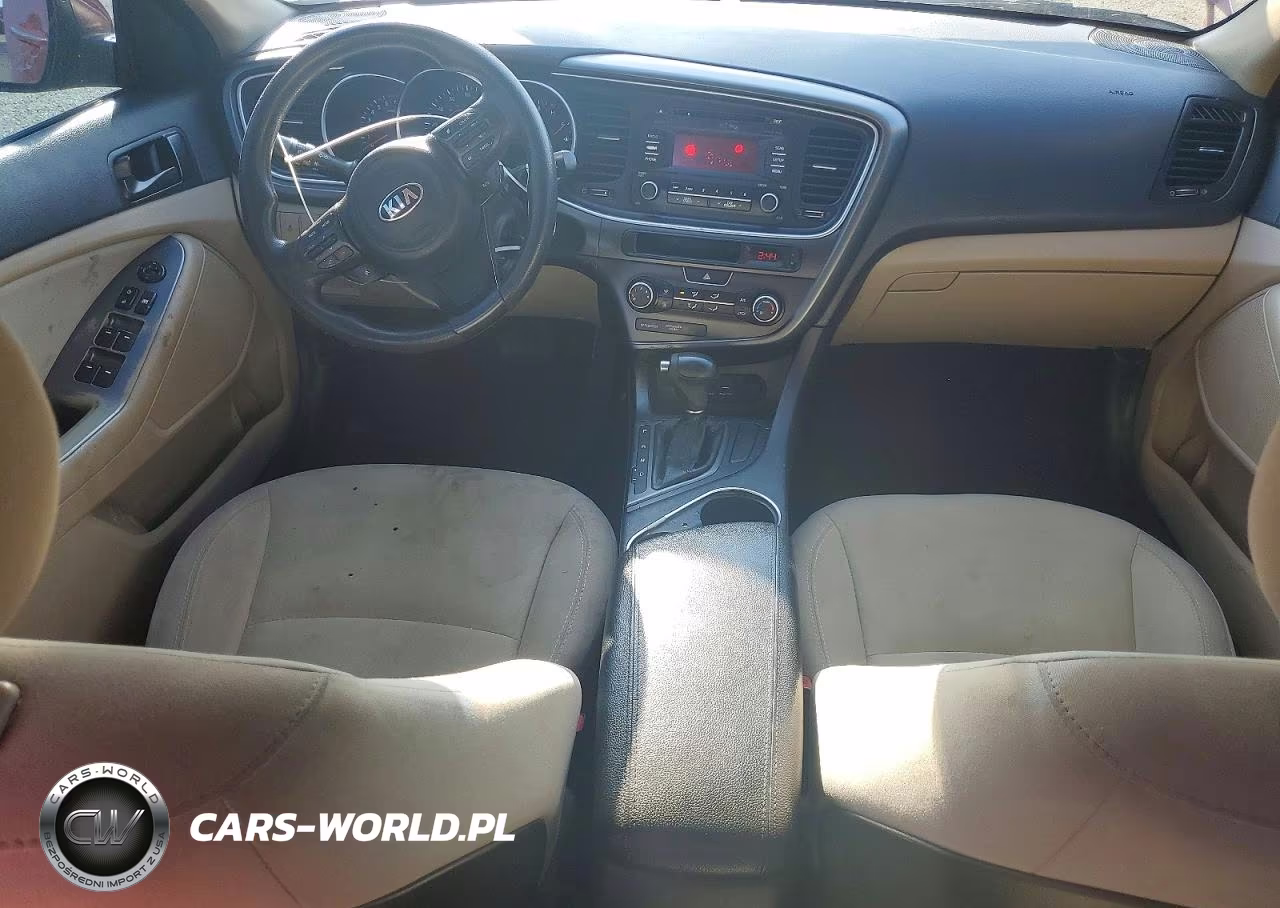 2015 Kia Optima Lx VIN:5XXGM4A74FG430580 - 8
