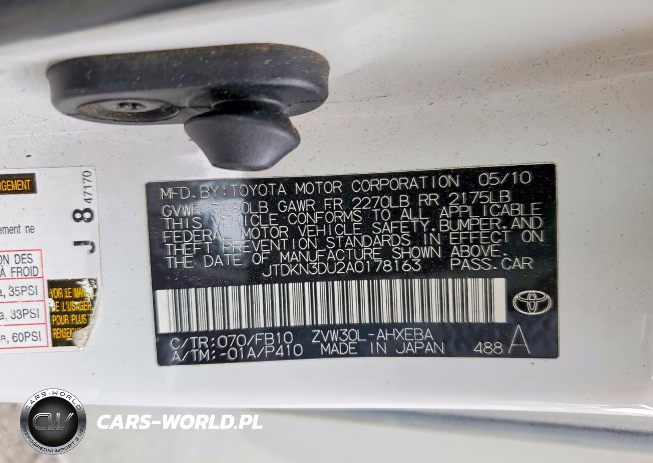 2010 Toyota Prius Ii VIN:JTDKN3DU2A0178163 - 12