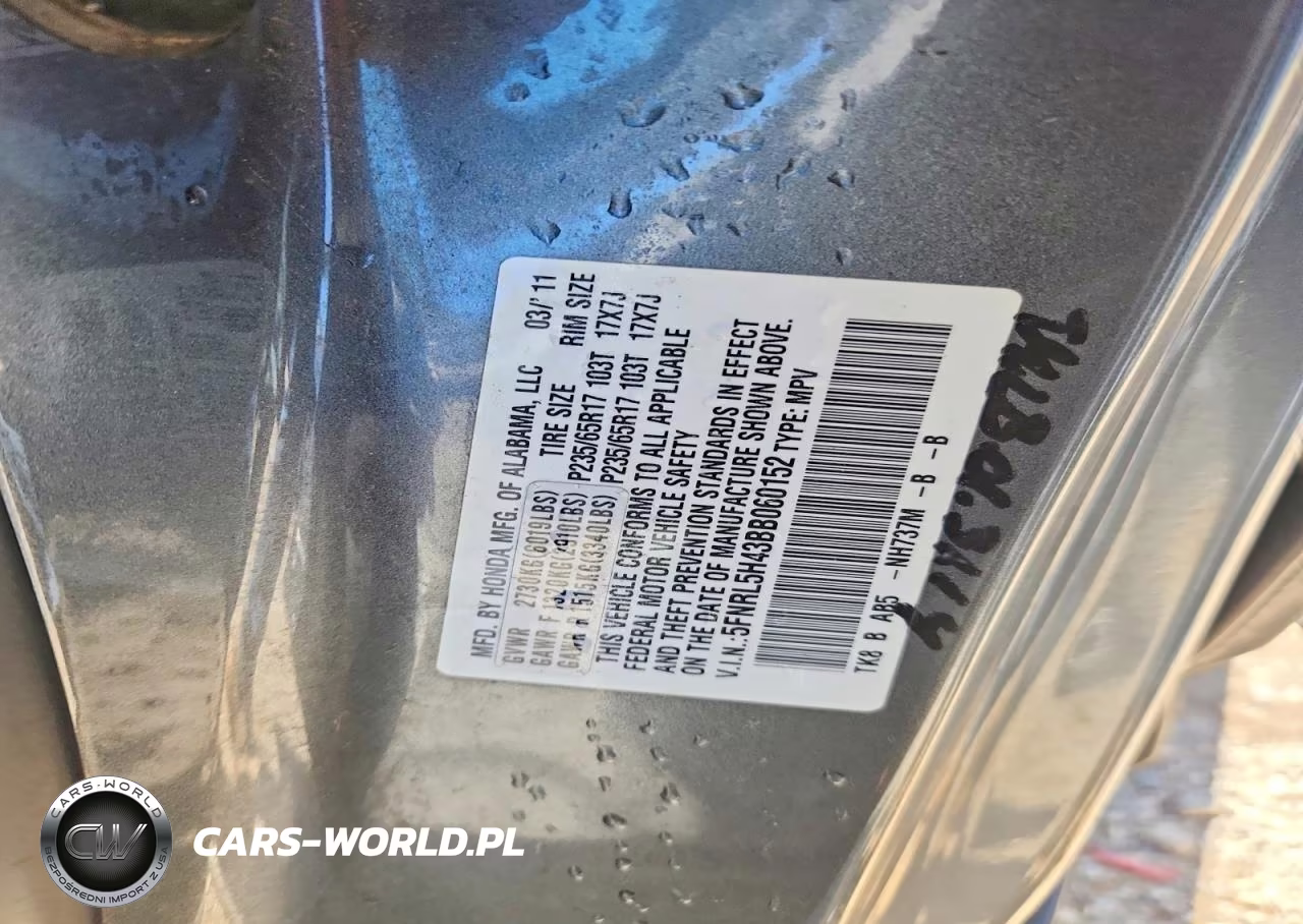 2011 Honda Odyssey Ex VIN:5FNRL5H43BB060152 - 13