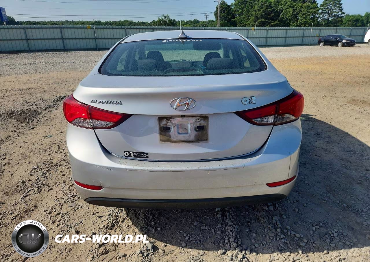 2016 Hyundai Elantra Value Edition VIN:KMHDH4AE3GU579463 - 6