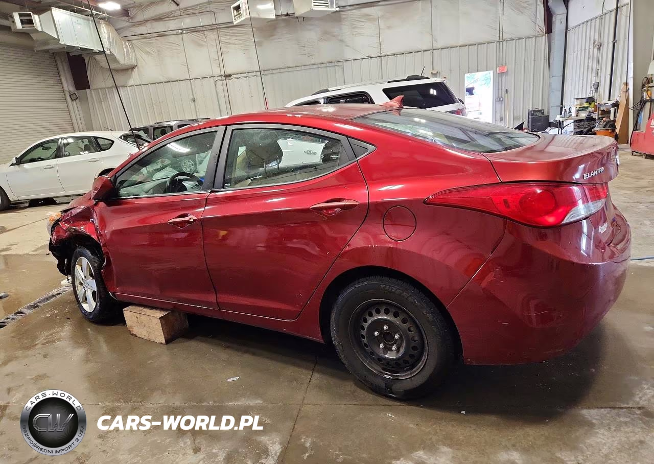 2013 Hyundai Elantra Gls VIN:5NPDH4AEXDH391775 - 2