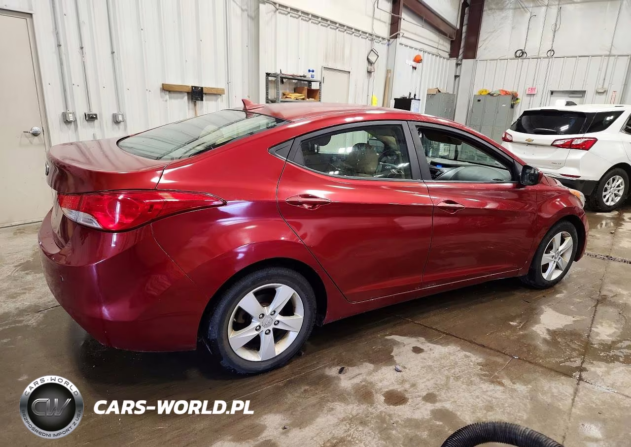 2013 Hyundai Elantra Gls VIN:5NPDH4AEXDH391775 - 3