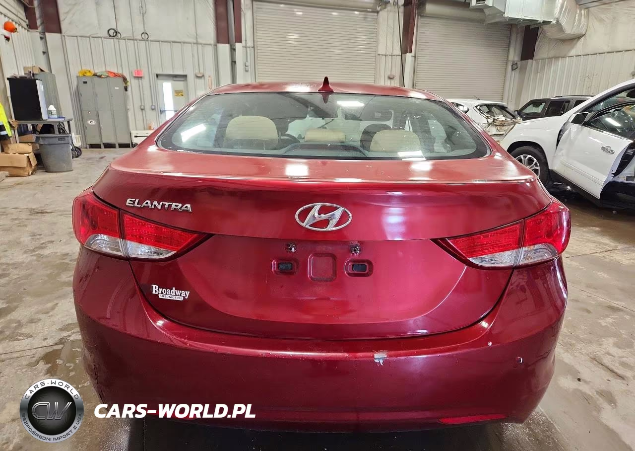 2013 Hyundai Elantra Gls VIN:5NPDH4AEXDH391775 - 6