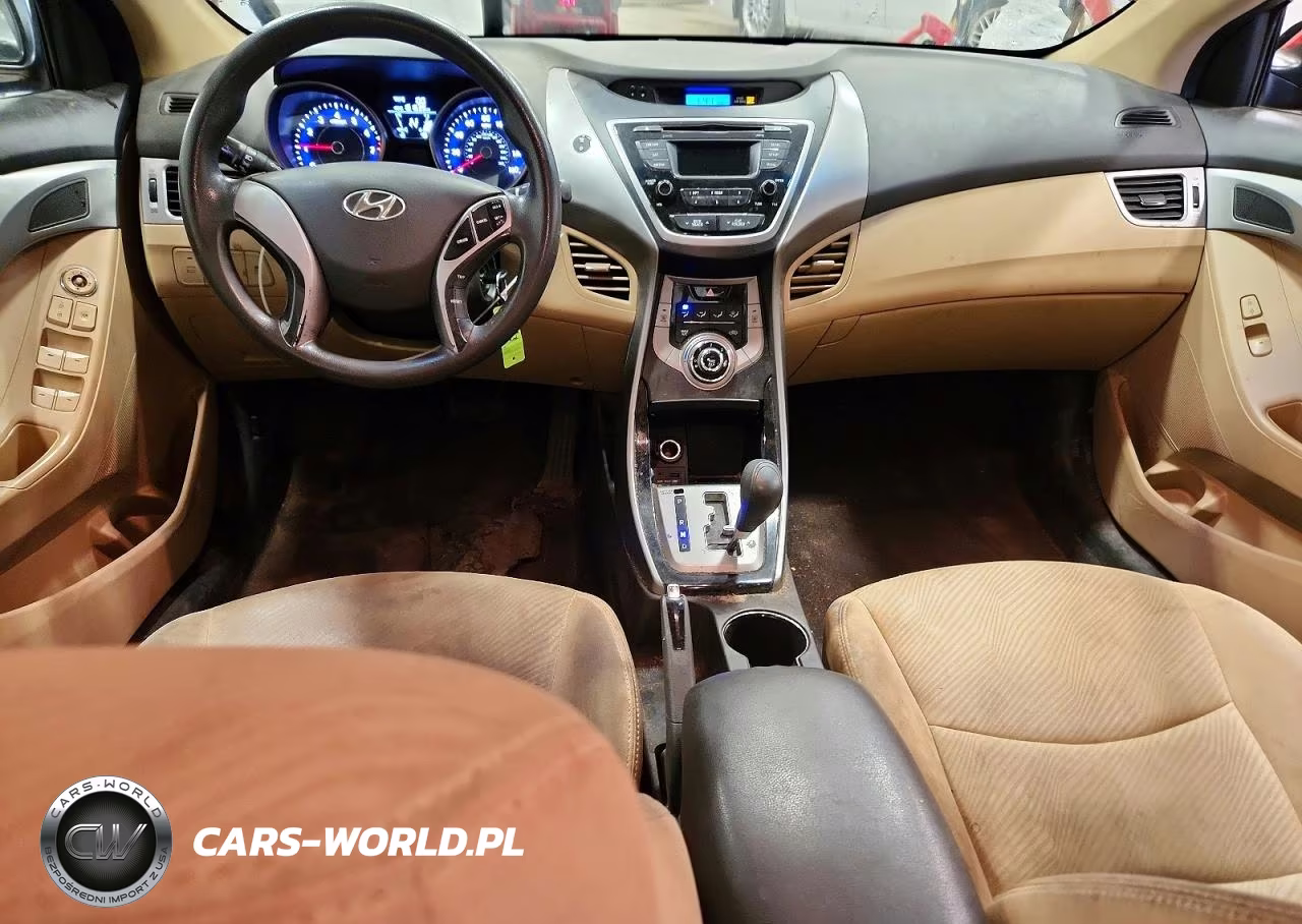 2013 Hyundai Elantra Gls VIN:5NPDH4AEXDH391775 - 8