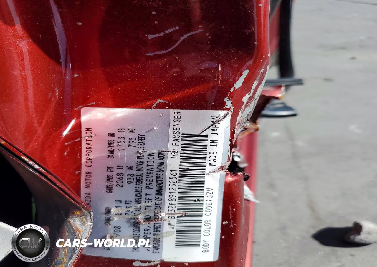 2009 Mazda 3 I VIN:JM1BK32F891252561 - 12