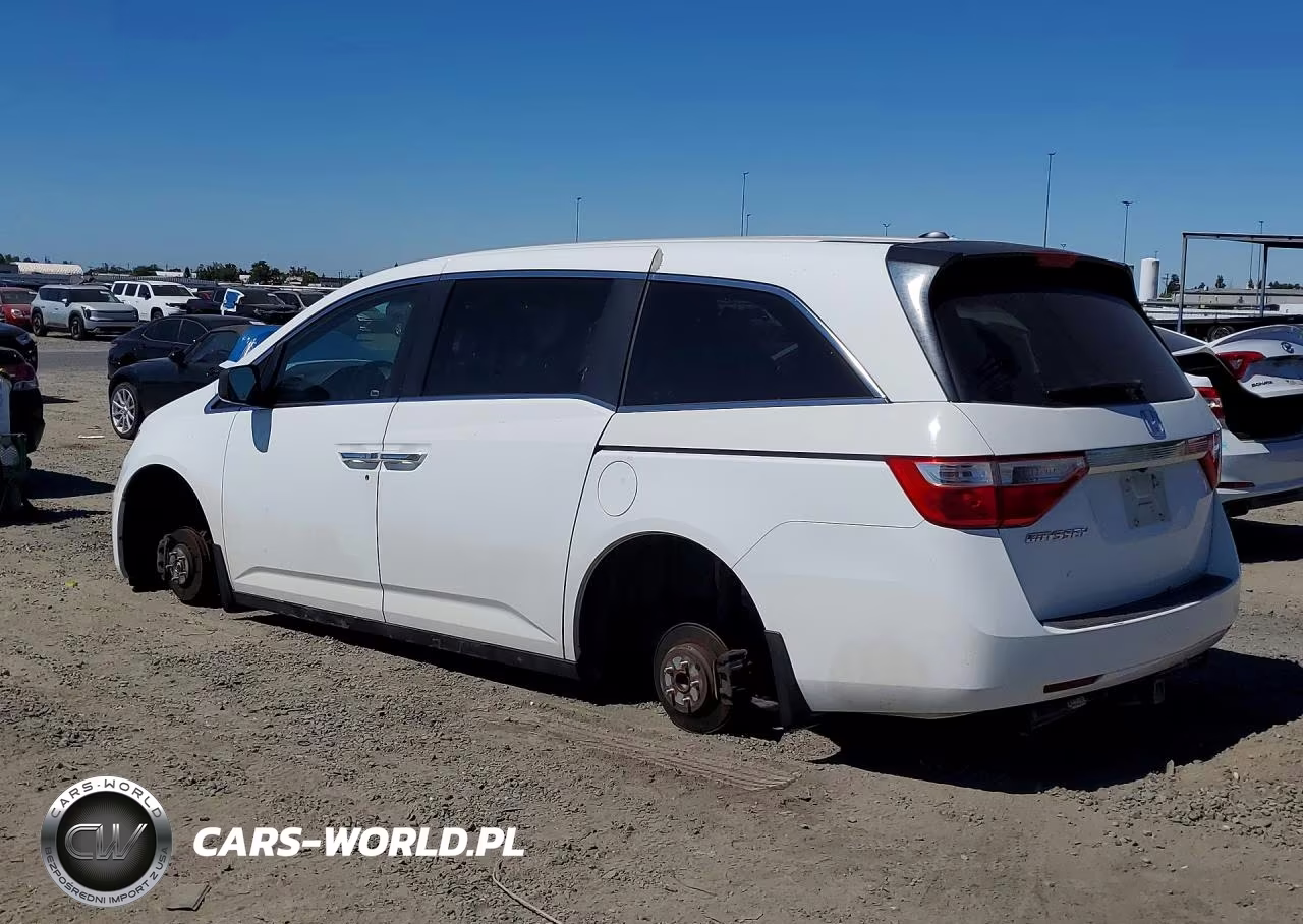 2013 Honda Odyssey Exl VIN:5FNRL5H69DB023613 - 2