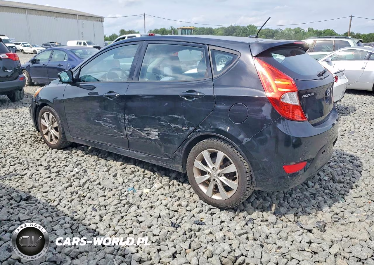 2013 Hyundai Accent VIN:KMHCU5AE9DU119846 - 2