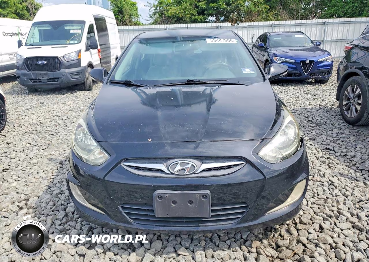 2013 Hyundai Accent VIN:KMHCU5AE9DU119846 - 5