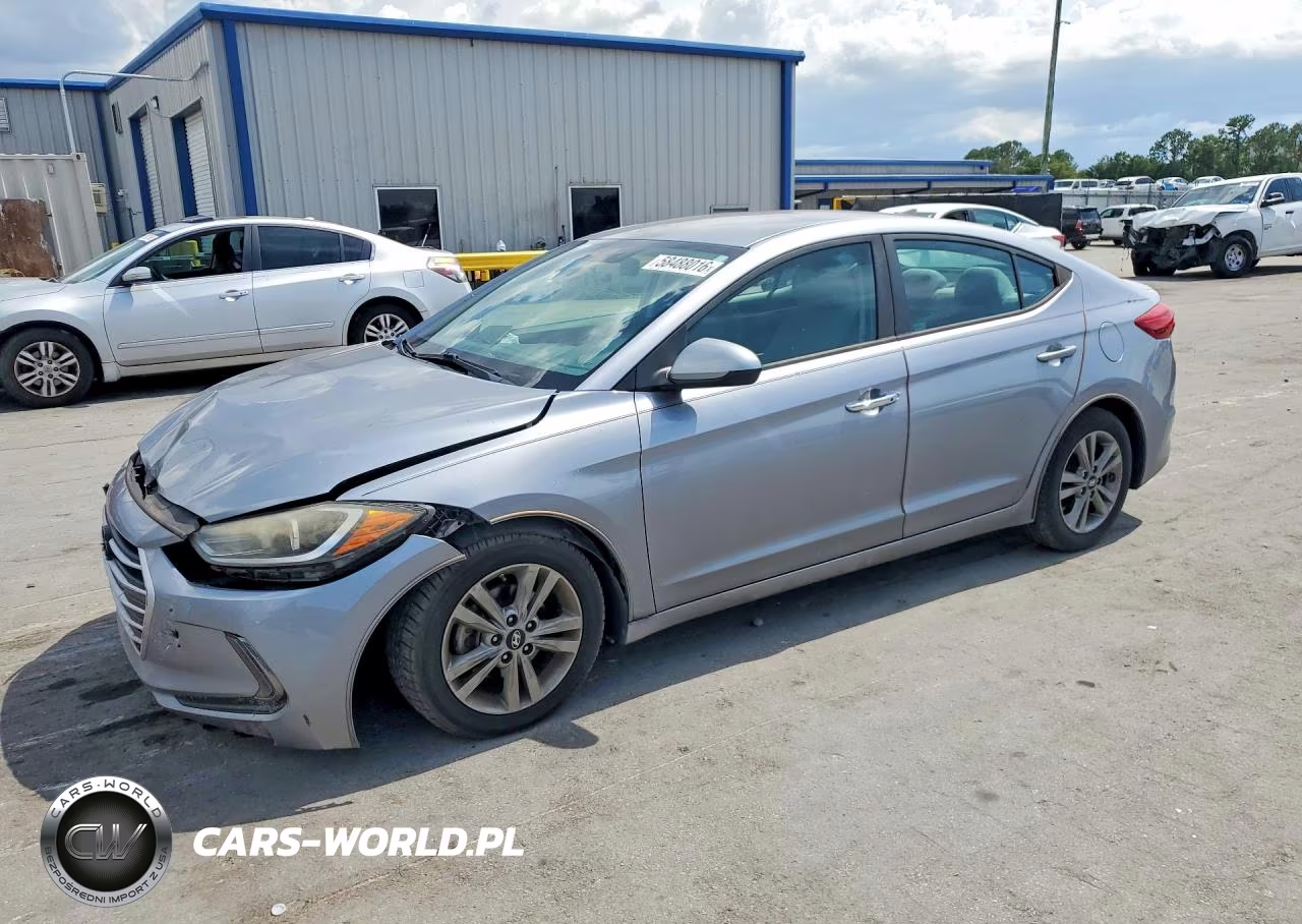 2017 Hyundai Elantra Se VIN:5NPD84LF1HH056173 - 1
