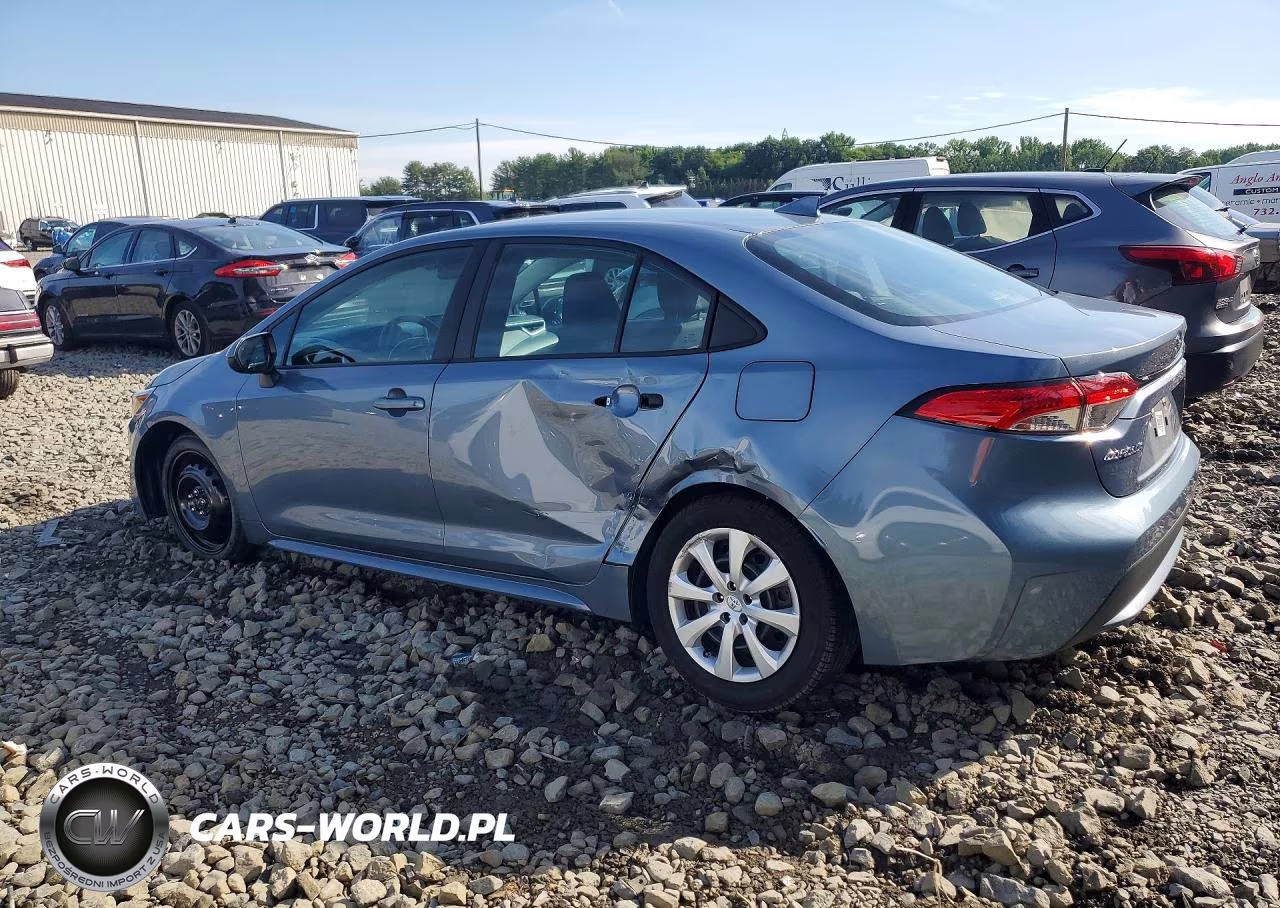 2021 Toyota Corolla Le VIN:5YFEPMAE8MP181685 - 2