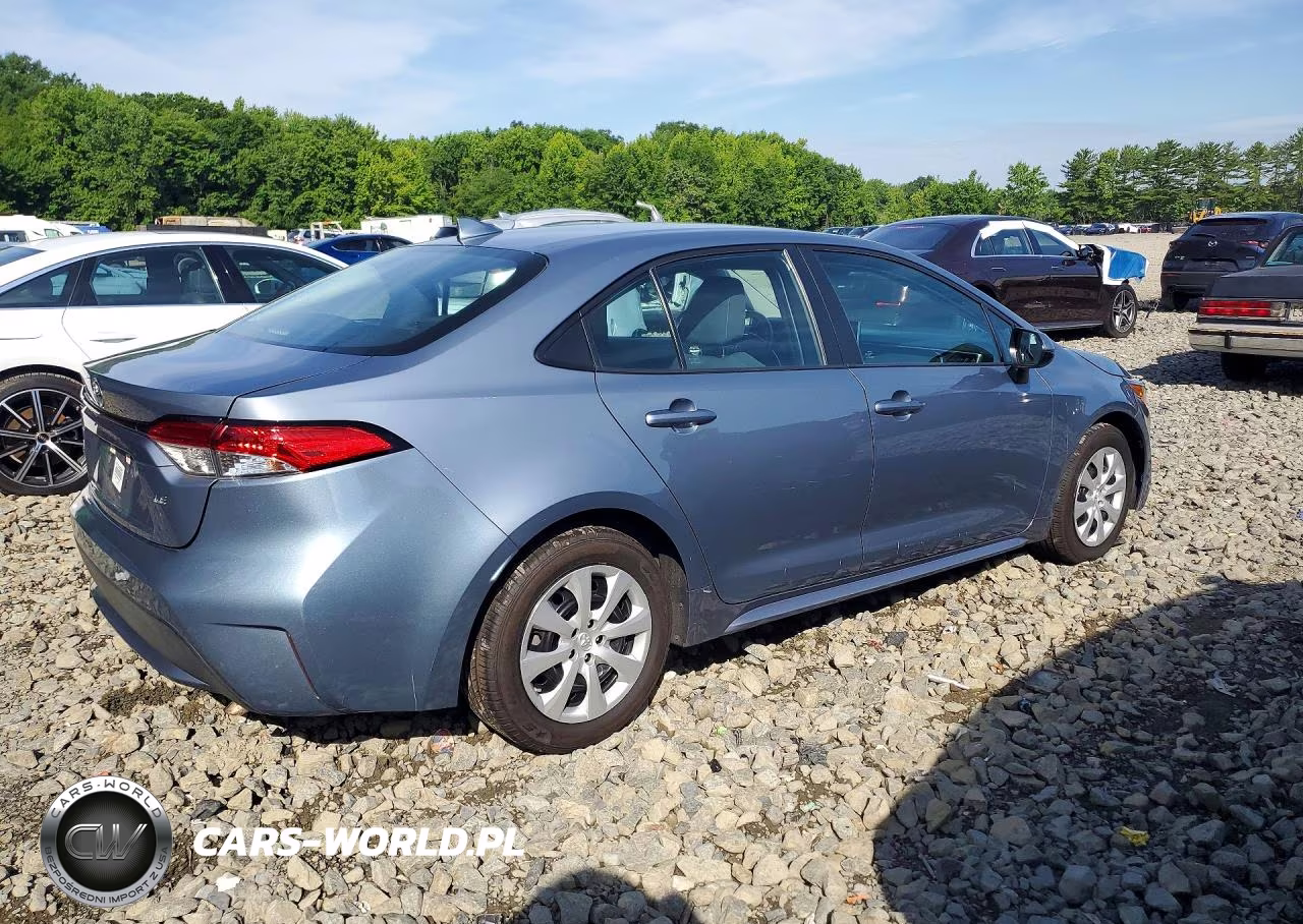 2021 Toyota Corolla Le VIN:5YFEPMAE8MP181685 - 3