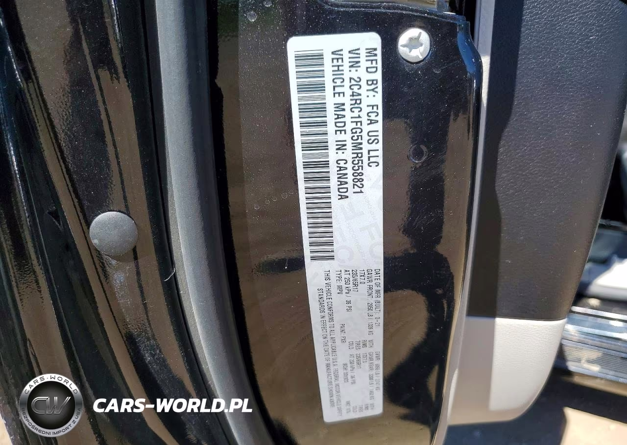 2021 Chrysler Pacifica Touring VIN:2C4RC1FG5MR558821 - 13