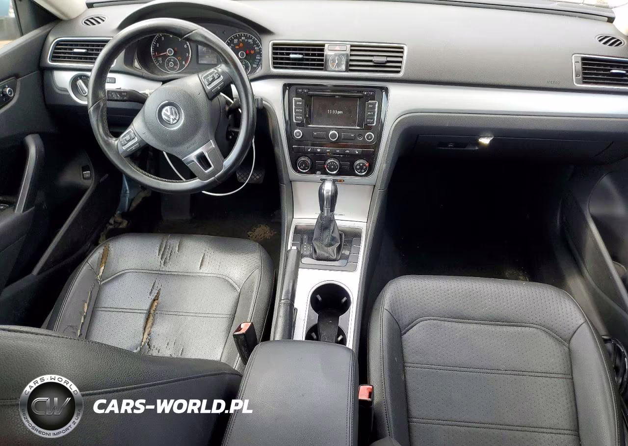 2013 Volkswagen Passat Se VIN:1VWBH7A31DC030886 - 8
