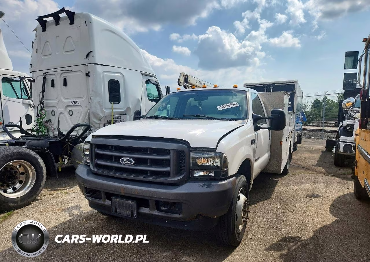 2001 Ford F550 Super Duty Utility - Service Truck VIN:1FDAF57F21ED65497 - 2