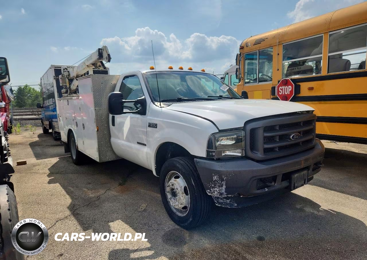 2001 Ford F550 Super Duty Utility - Service Truck VIN:1FDAF57F21ED65497 - 6