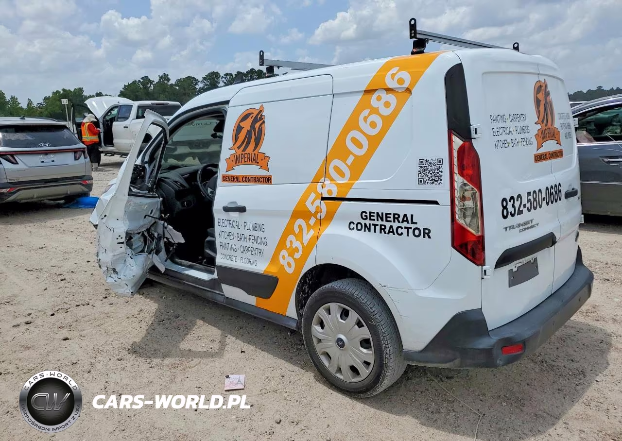 2019 Ford Transit Connect Xlt VIN:NM0LS6F21K1401943 - 2