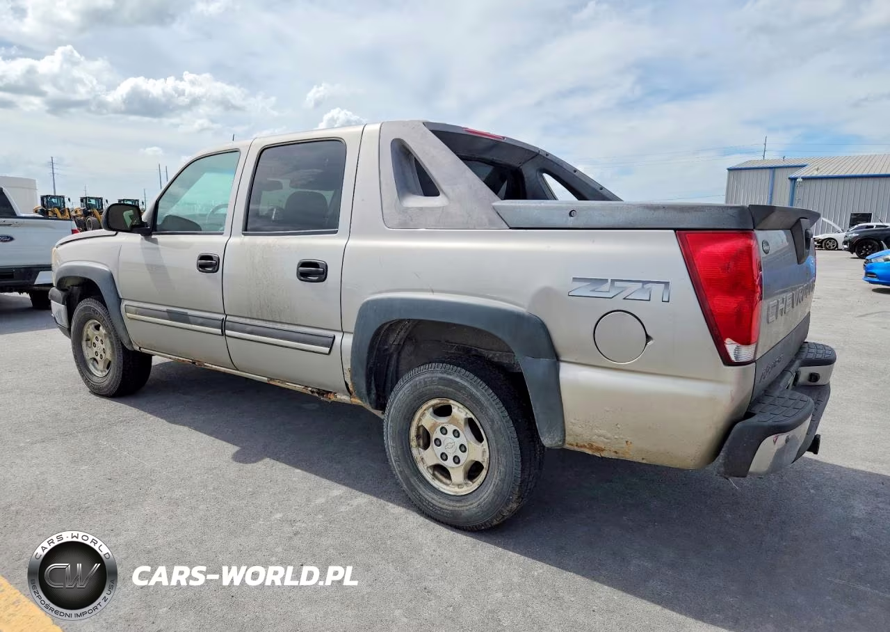 2004 Chevrolet Avalanche K1500 VIN:3GNEK12T44G227956 - 2