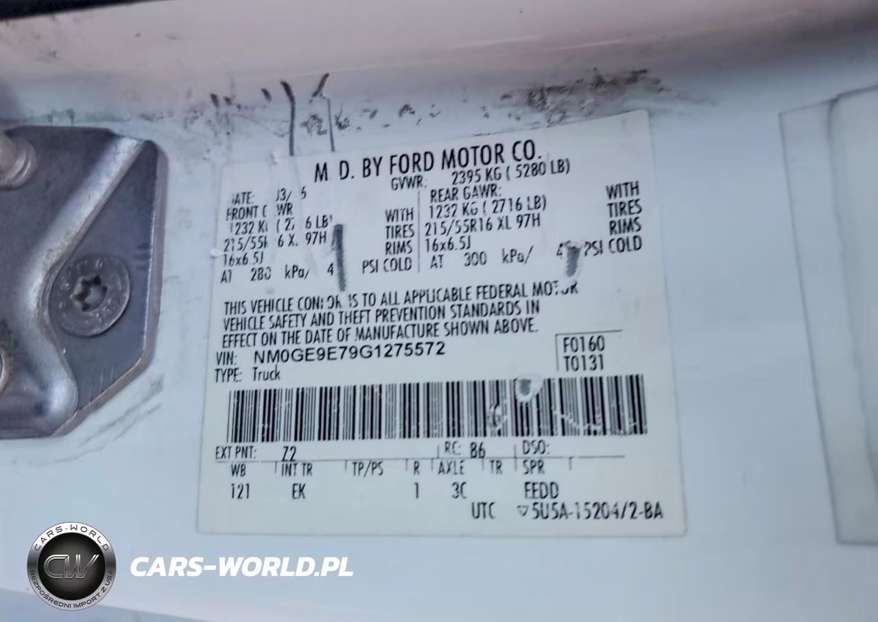 2016 Ford Transit VIN:NM0GE9E79G1275572 - 13
