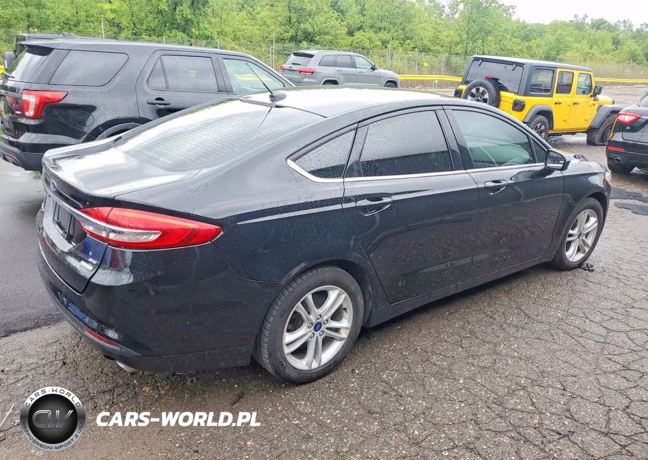 2018 Ford Fusion Se VIN:3FA6P0HD1JR266423 - 3