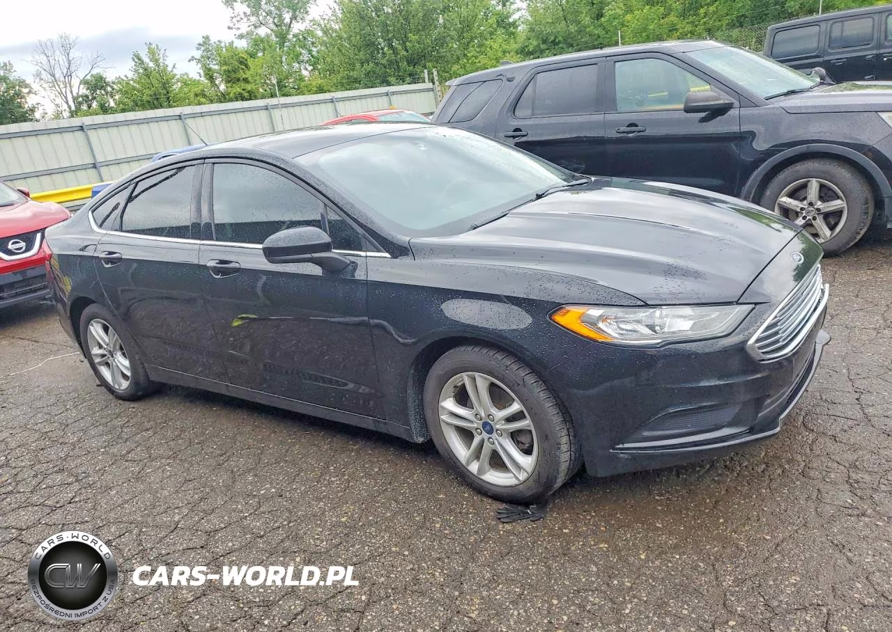 2018 Ford Fusion Se VIN:3FA6P0HD1JR266423 - 4