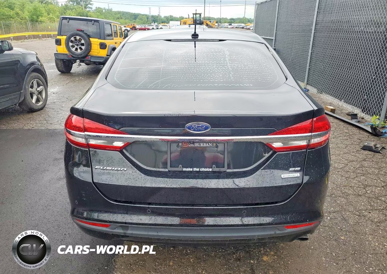 2018 Ford Fusion Se VIN:3FA6P0HD1JR266423 - 6