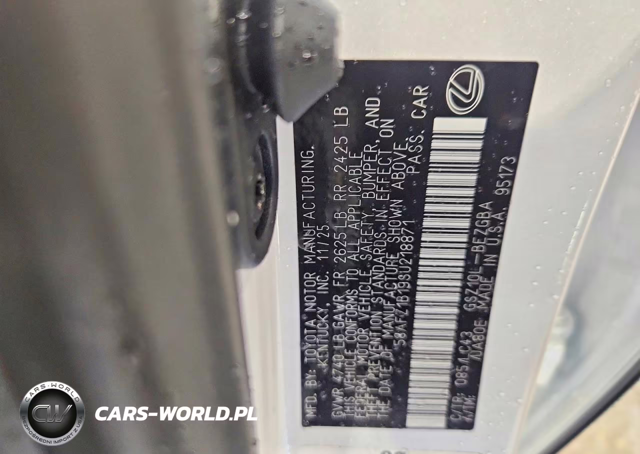 2025 Lexus Es 350 Ultra Luxury VIN:58AFZ1B19SU218871 - 12