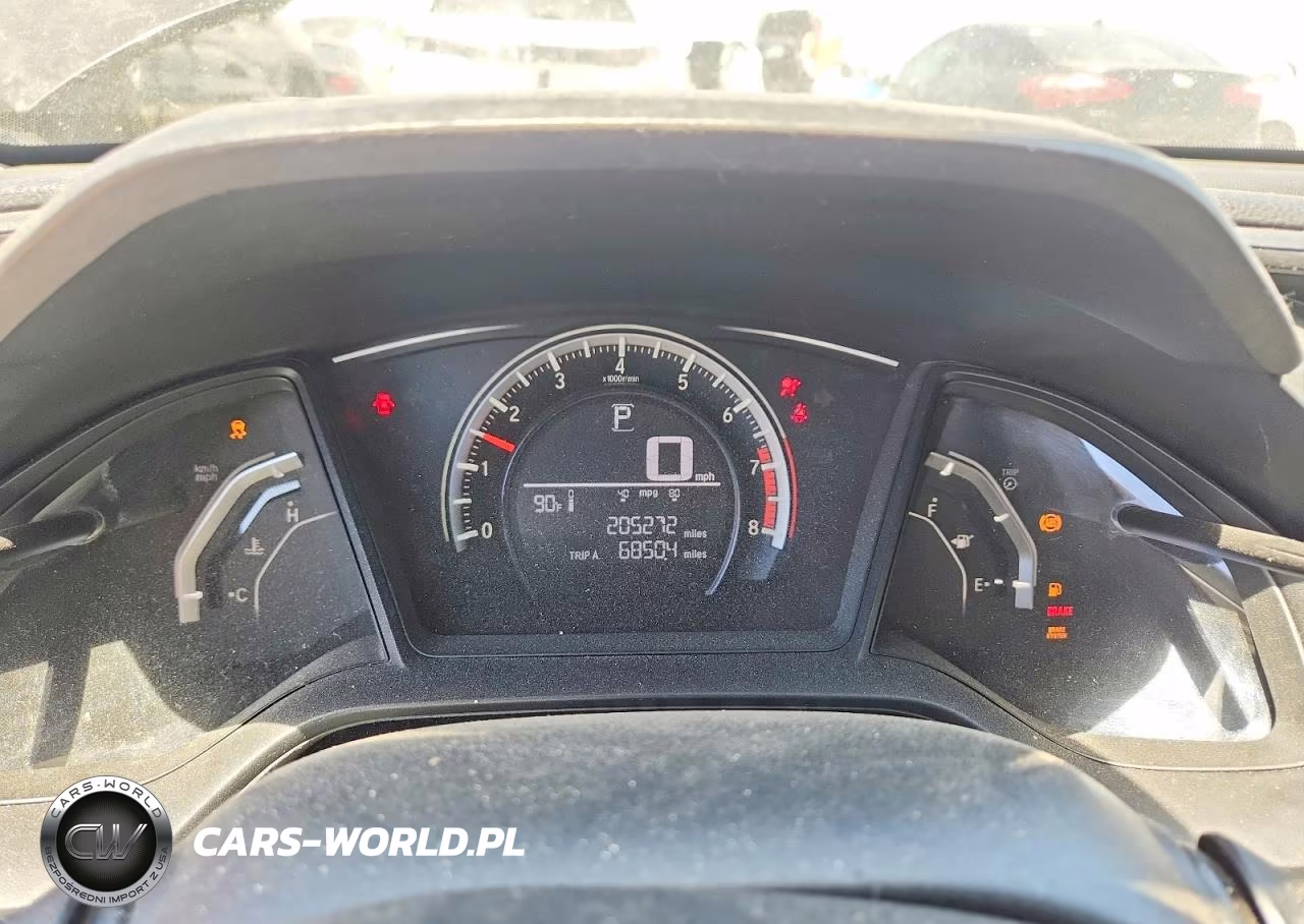 2016 Honda Civic Lx VIN:2HGFC2F59GH504408 - 9