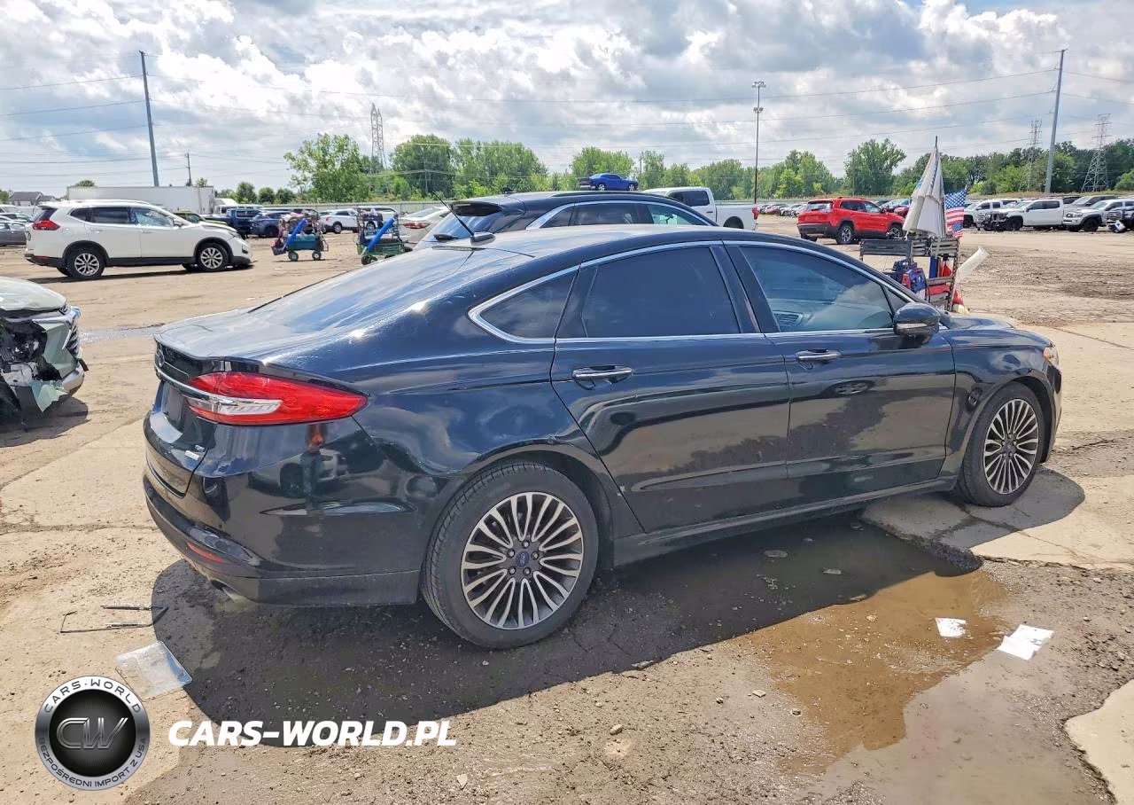 2017 Ford Fusion Se VIN:3FA6P0HD4HR104487 - 3