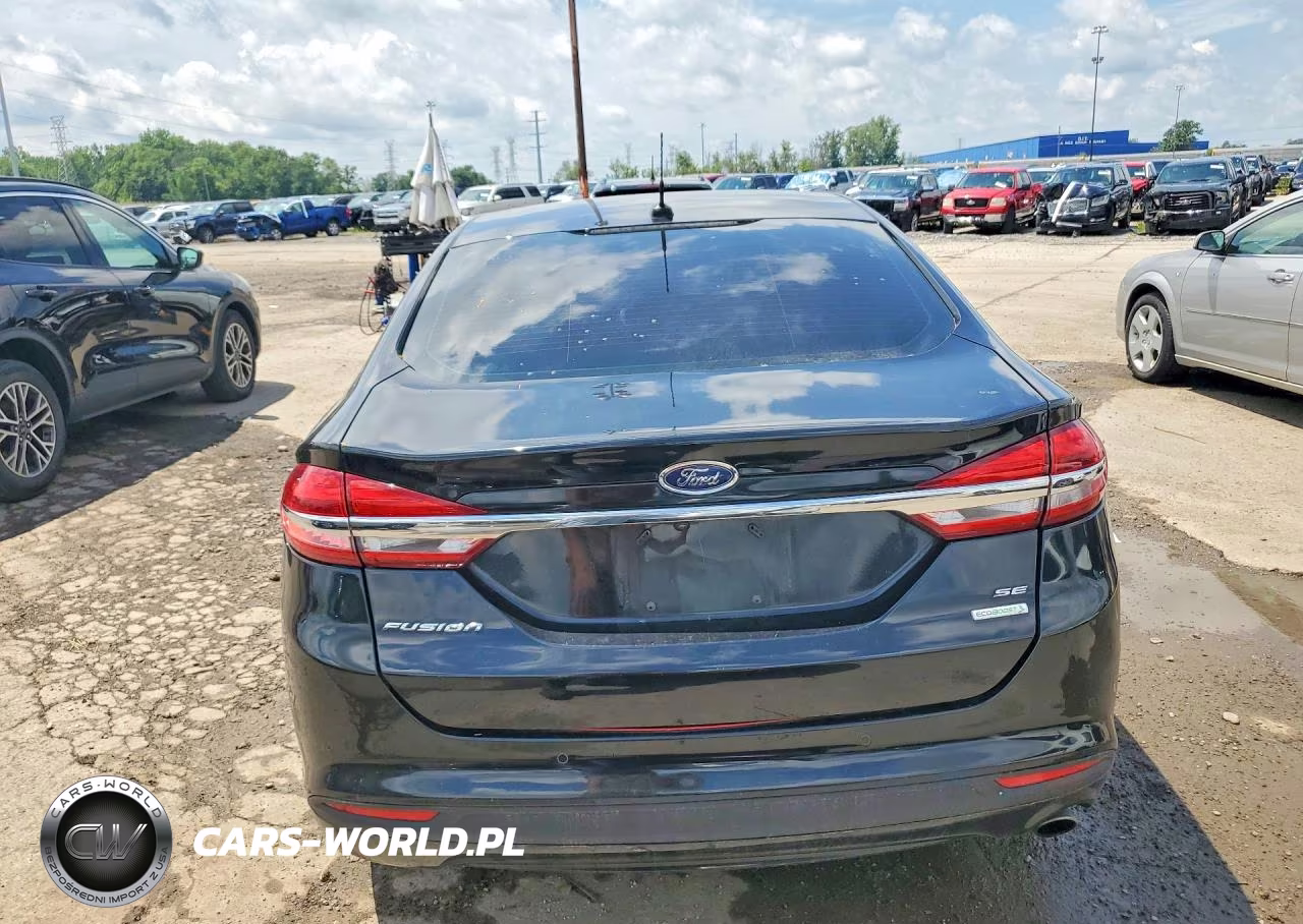 2017 Ford Fusion Se VIN:3FA6P0HD4HR104487 - 6