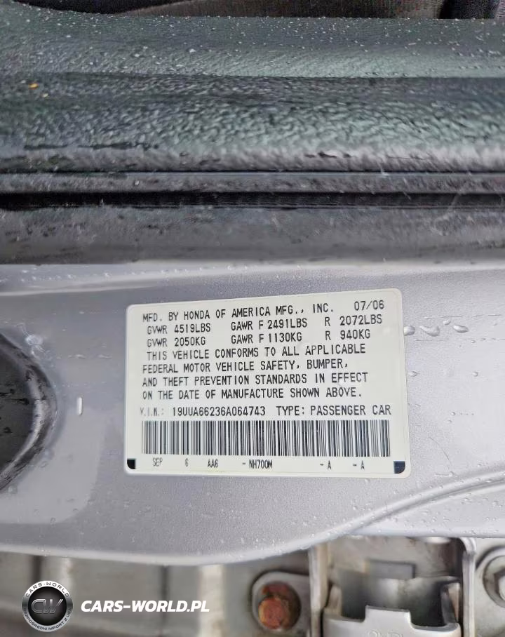 2006 Acura 3.2Tl VIN:19UUA66236A064743 - 12