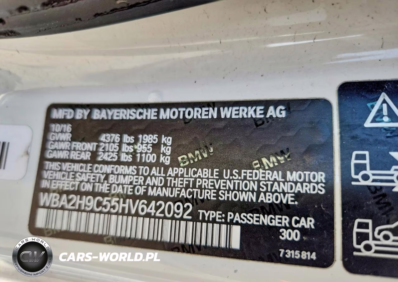 2017 BMW 230Xi VIN:WBA2H9C55HV642092 - 12