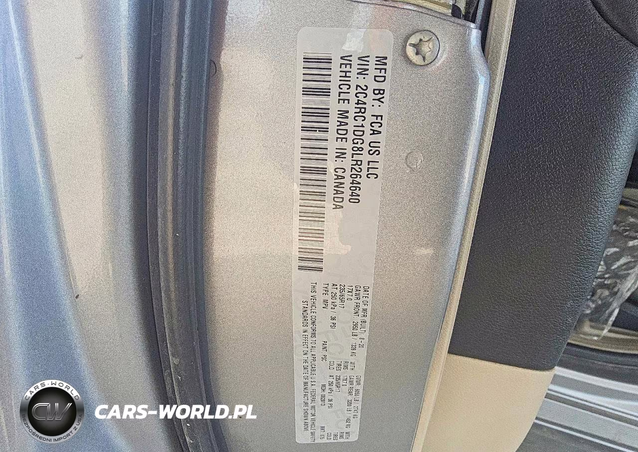 2020 Chrysler Voyager Lxi VIN:2C4RC1DG8LR264640 - 13