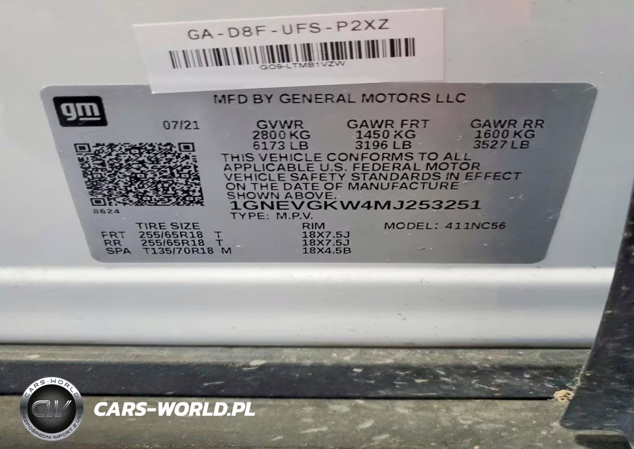 2021 Chevrolet Traverse Lt VIN:1GNEVGKW4MJ253251 - 13