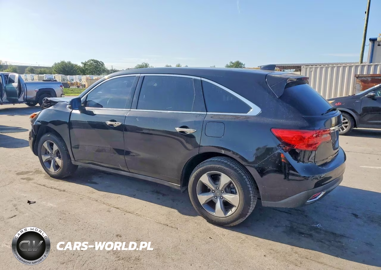 2014 Acura Mdx VIN:5FRYD3H23EB006560 - 2
