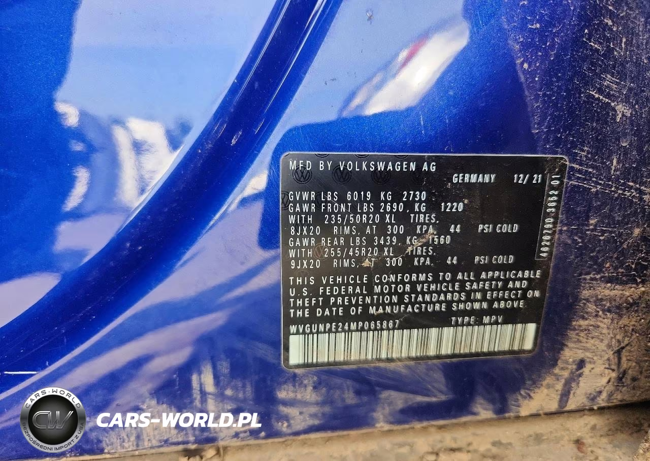 2021 Volkswagen Id.4 Pro S VIN:WVGUNPE24MP065867 - 12