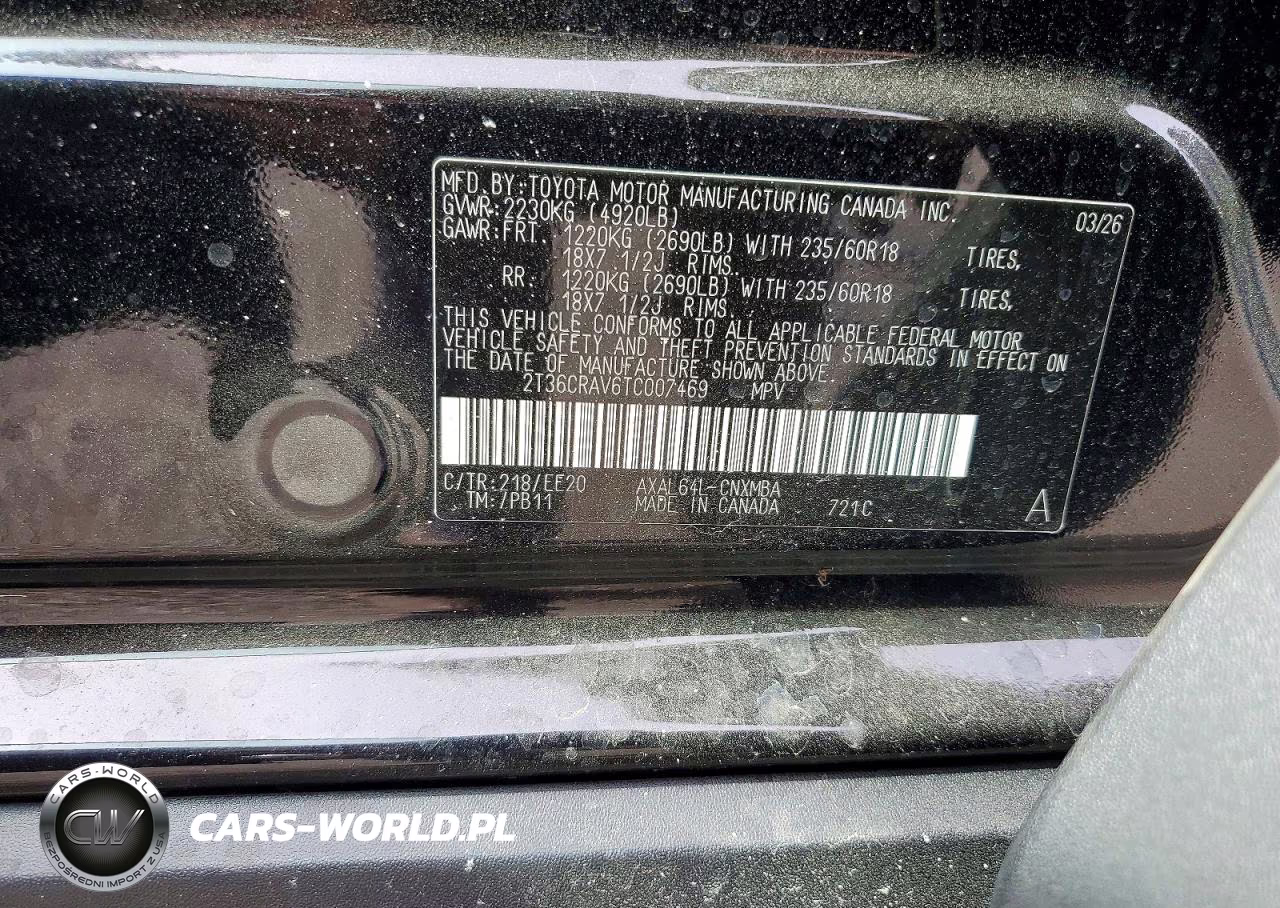 2026 Toyota Rav4 Xle Premium VIN:2T36CRAV6TC007469 - 13