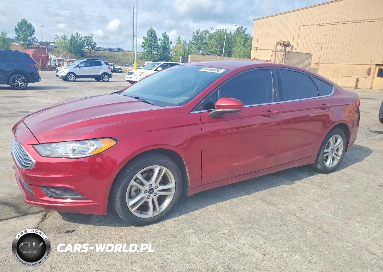 2018 Ford Fusion Se VIN:3FA6P0HD2JR222933 - 1