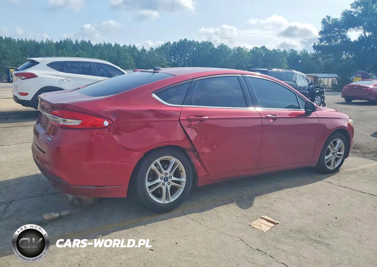2018 Ford Fusion Se VIN:3FA6P0HD2JR222933 - 3
