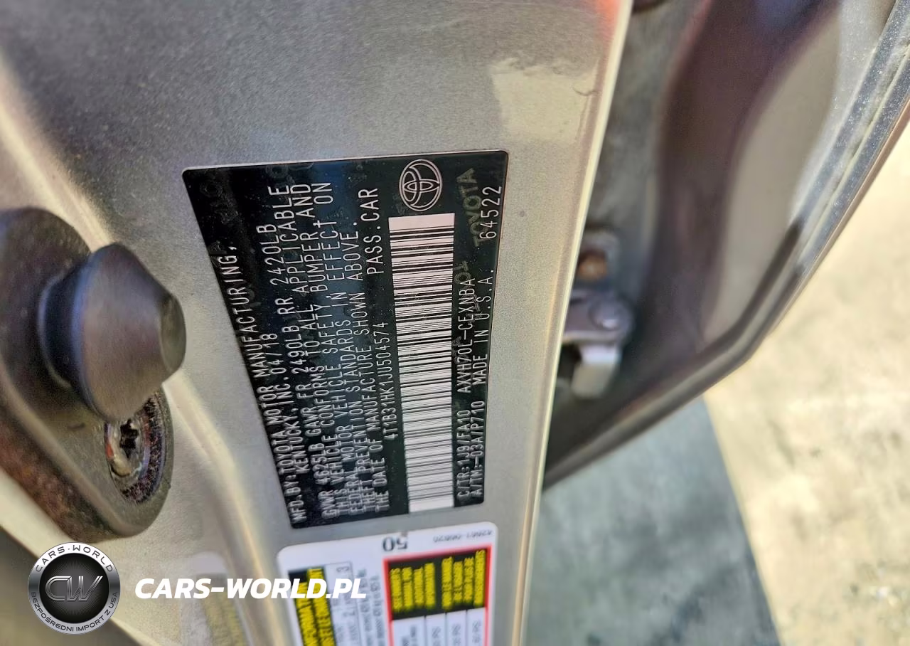2018 Toyota Camry Le VIN:4T1B31HK1JU504574 - 12