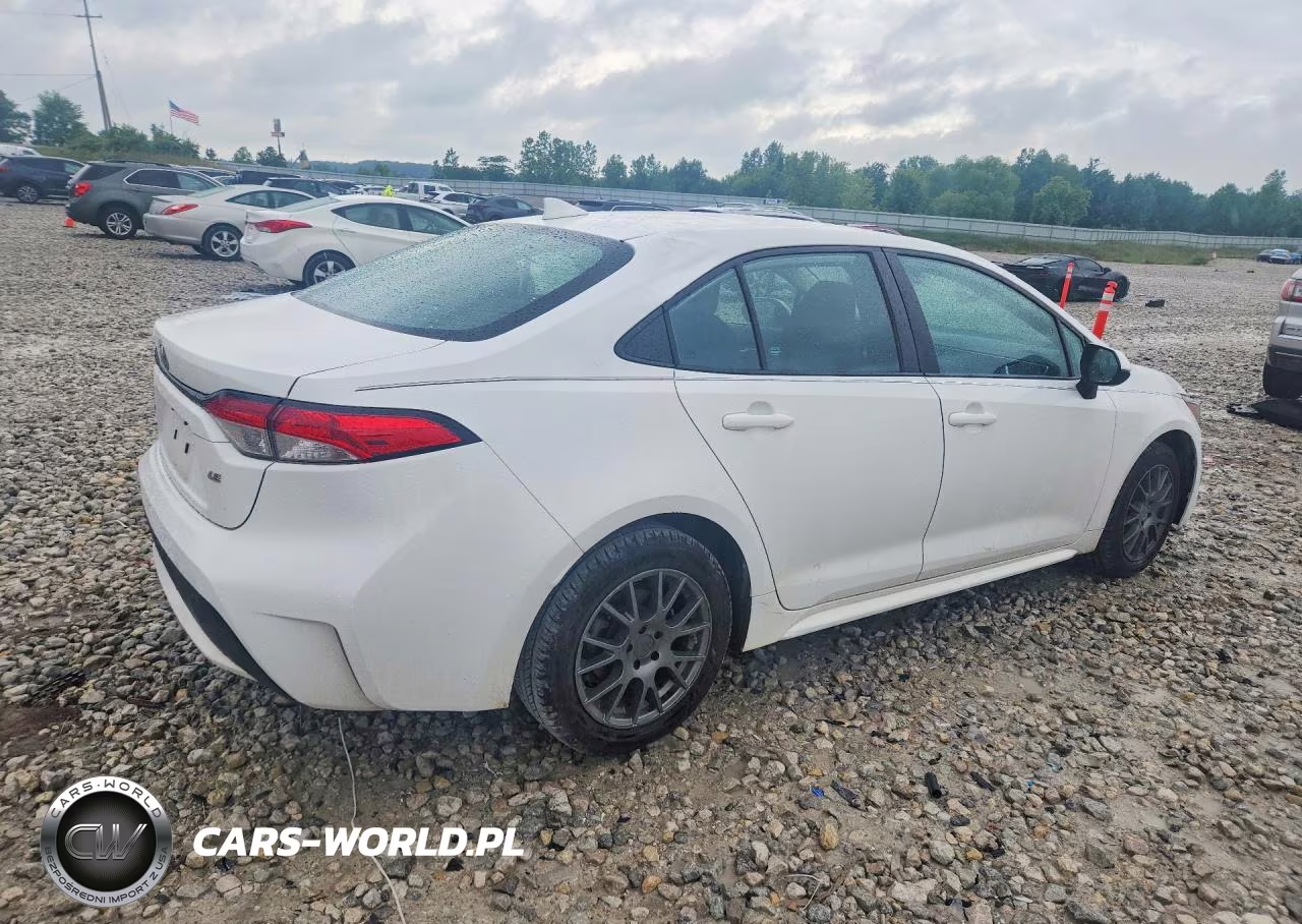 2021 Toyota Corolla Le VIN:5YFEPMAE2MP184260 - 3