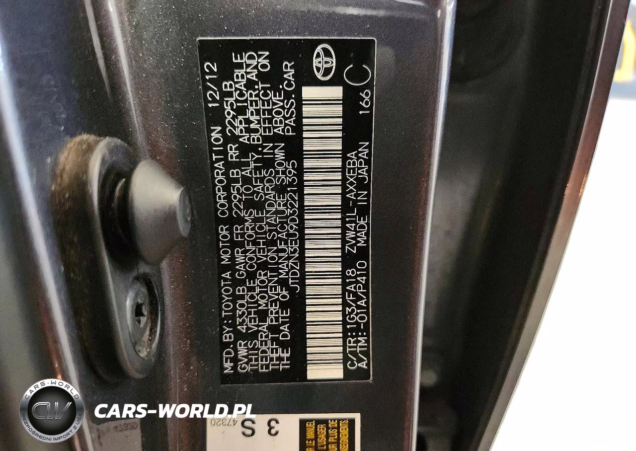 2013 Toyota Prius V Three VIN:JTDZN3EU9D3221395 - 12