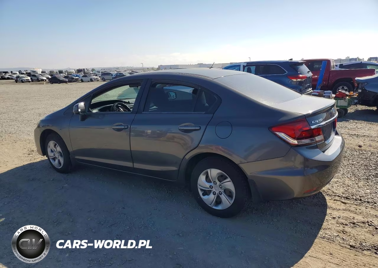 2013 Honda Civic Lx VIN:2HGFB2F58DH565747 - 2