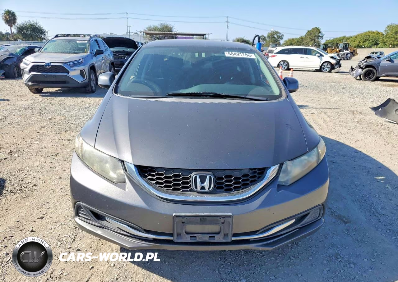 2013 Honda Civic Lx VIN:2HGFB2F58DH565747 - 5