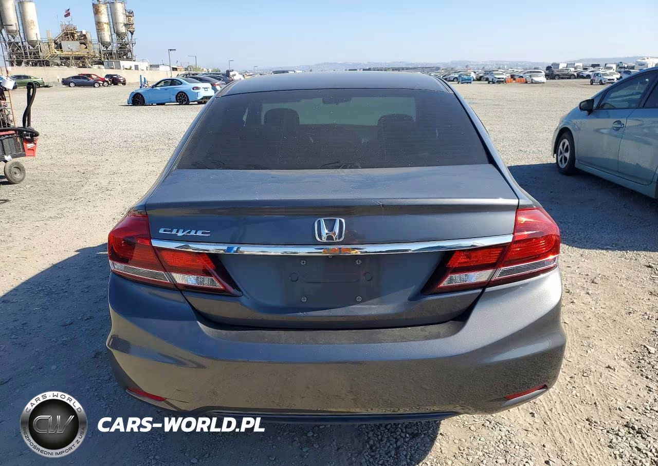 2013 Honda Civic Lx VIN:2HGFB2F58DH565747 - 6